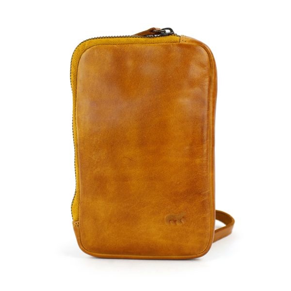 Bear Design Telefoon-/schoudertasje 'Camille' Yellow