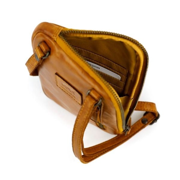 Bear Design Telefoon-/schoudertasje 'Camille' Yellow