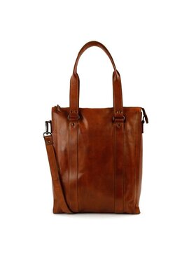 Bear Design Hand-/schoudertas met laptopvak 15.6” 'Freya' cognac