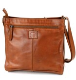 Bear Design Ruime schoudertas 'Marisa' cognac