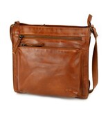 Bear Design Ruime schoudertas 'Marisa' cognac
