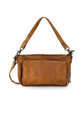 Bear Design Klein hand-/schoudertasje 'Livia' Cognac