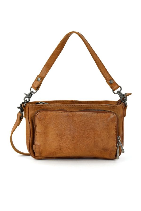 Bear Design Klein hand-/schoudertasje 'Livia' Cognac