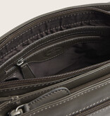 Chesterfield Leren schoudertas Clay Grey Miloa