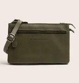 Chesterfield Leren Crossbody Tas Olijfgroen Brisa
