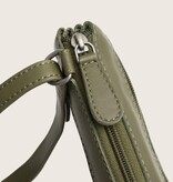 Chesterfield Leren Crossbody Tas Olijfgroen Brisa