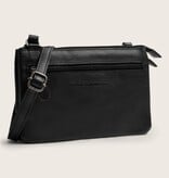 Chesterfield Leren Crossbody Tas Black Brisa
