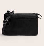 Chesterfield Leren Crossbody Tas Black Brisa