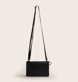 Chesterfield Leren Crossbody Tas Black Brisa