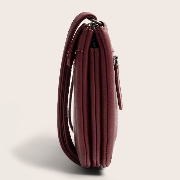 Chesterfield Leren Crossbody Tas Berry Brisa