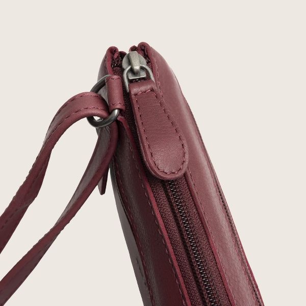 Chesterfield Leren Crossbody Tas Berry Brisa