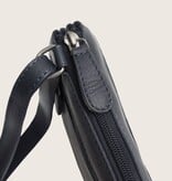 Chesterfield Leren Crossbody Tas Navy  Brisa