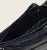 Chesterfield Leren Crossbody Tas Navy  Brisa