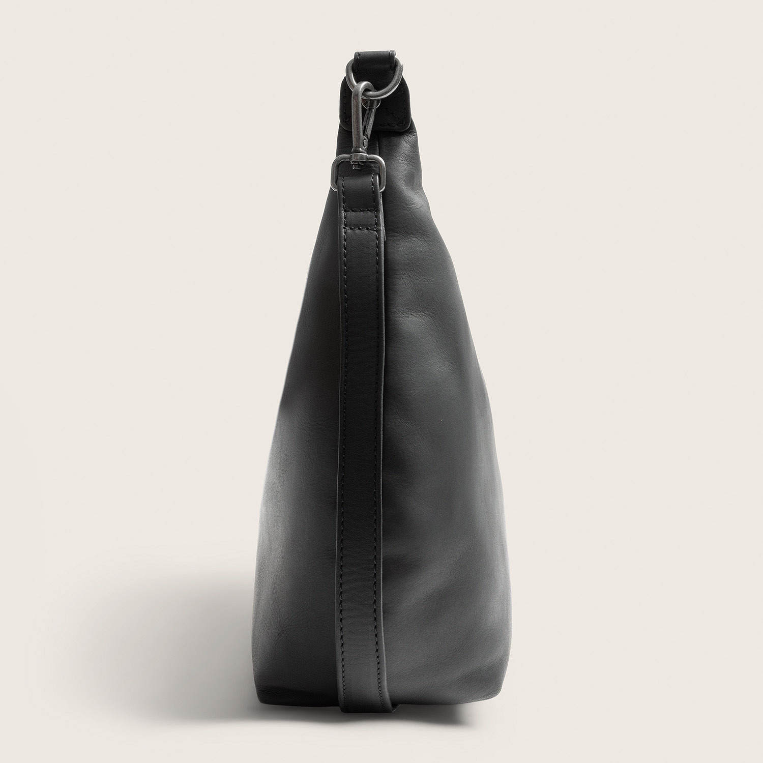 Chesterfield Leren Schoudertas Fierra Black