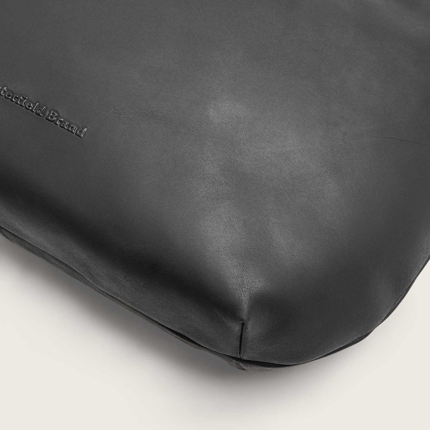 Chesterfield Leren Schoudertas Fierra Black