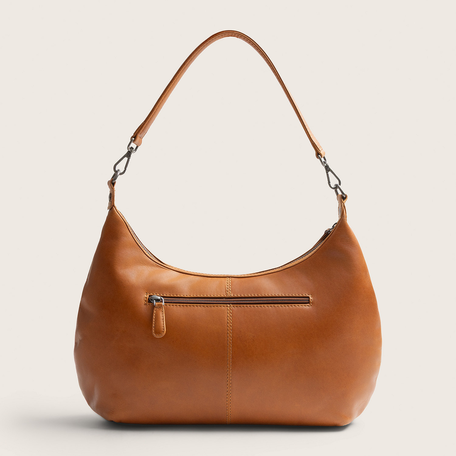 Chesterfield Leren Schoudertas Fierra Cognac