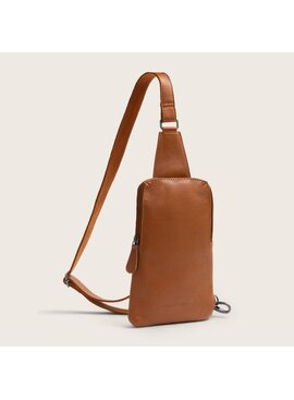 Chesterfield Leren Sling Bag  Isley Cognac