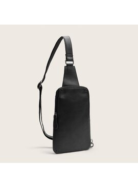 Chesterfield Leren Sling Bag  Isley Black