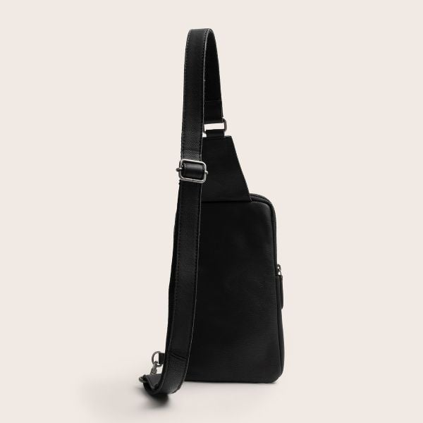 Chesterfield Leren Sling Bag  Isley Black