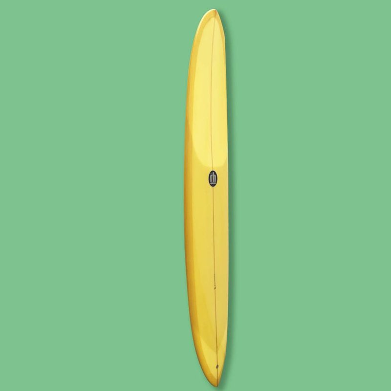 Roger Hinds dream step deck yellow 9'4 // SOLD