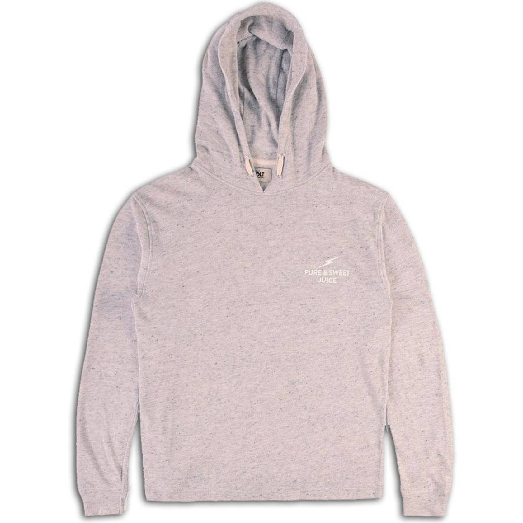 bolt fleece coffee brown frontzip hoodie