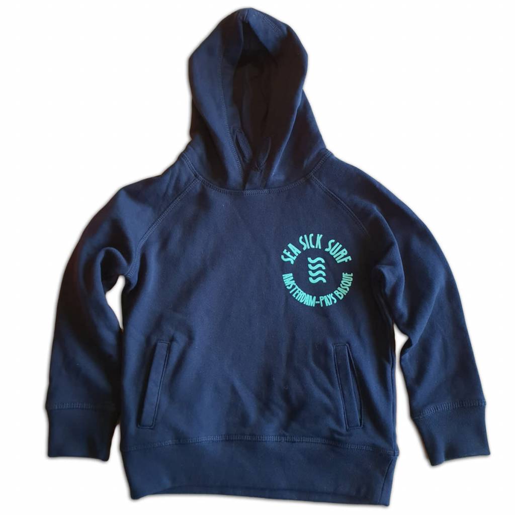 Sea Sick Surf Grom Hoodie Navy Sea Sick Surf