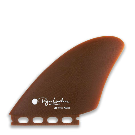 True Ames Ryan Lovelace piggyback twin keel fin set