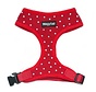 Dog Harness Red with Swarovski