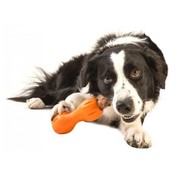 West Paw Design Dog Toy Zogoflex Qwizl Tangerine
