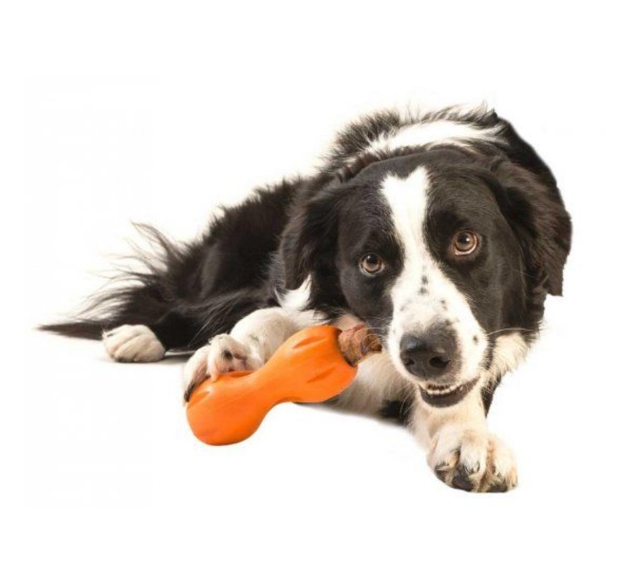 Dog Toy Zogoflex Qwizl Orange