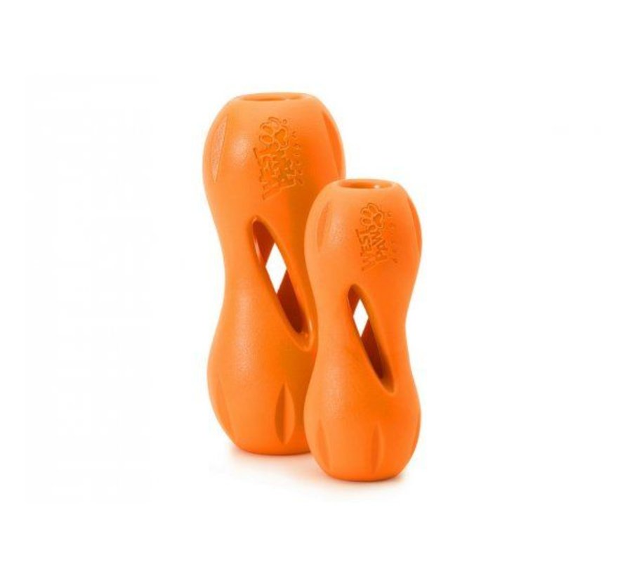 Dog Toy Zogoflex Qwizl Tangerine