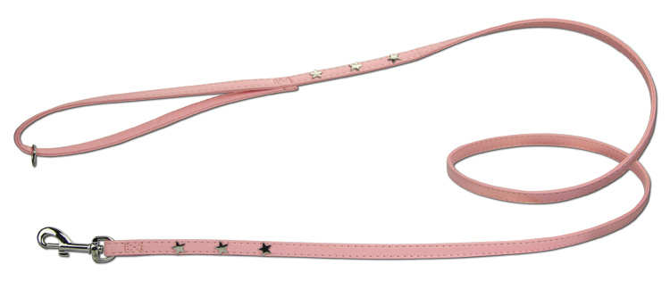 Hondenriem Twinkle Little Star Pink/Silver