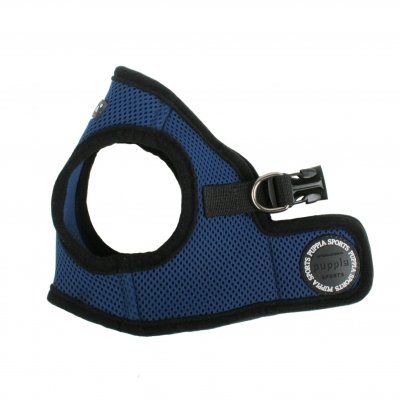 Puppia Soft Vest Harness - S - Blauw