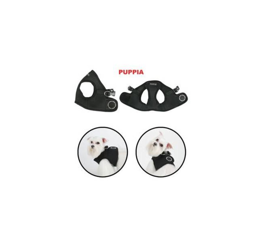 Hondentuig Soft Vest Harness Black