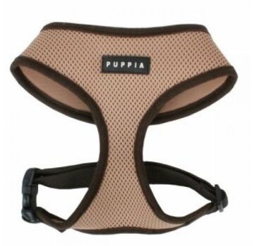 Puppia Hondentuig Soft Harness Beige