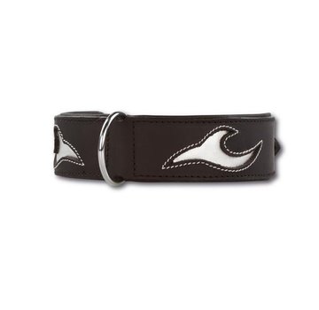 Doxtasy Dog Collar Tribal Cut Black