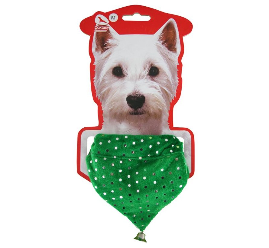 Dog christmas bandana deals