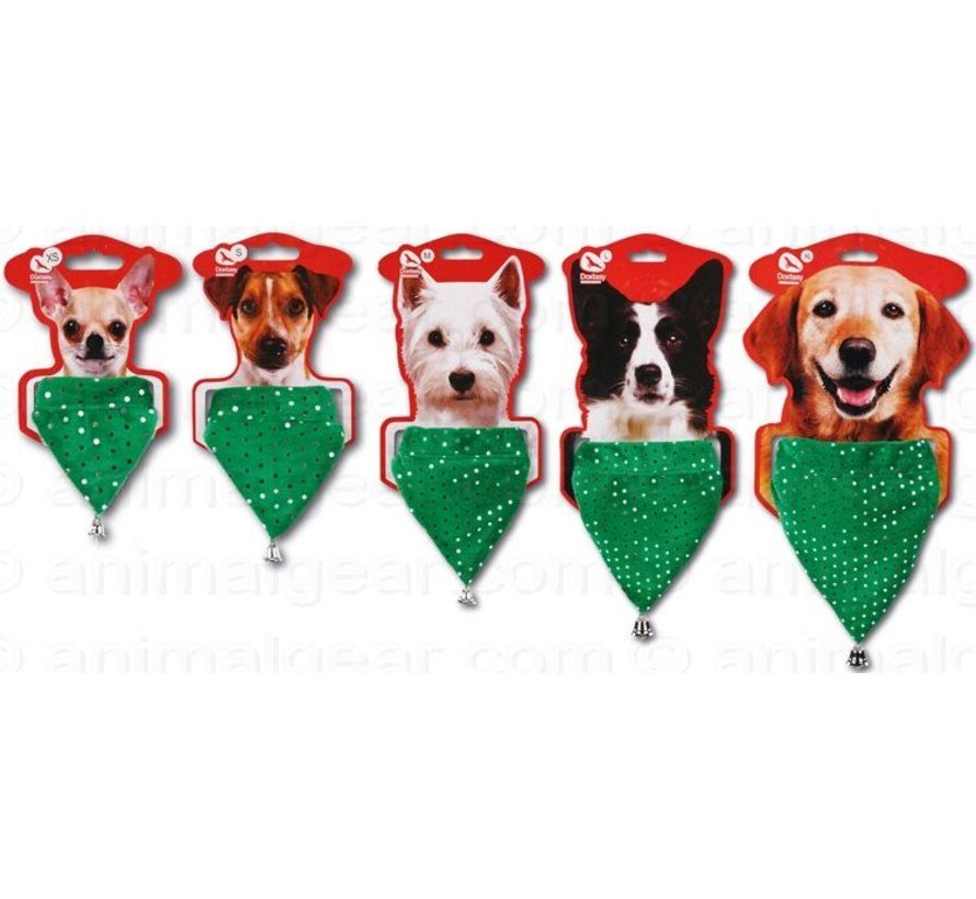 Bandana Christmas Green