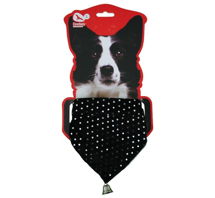 Christmas Bandana Black