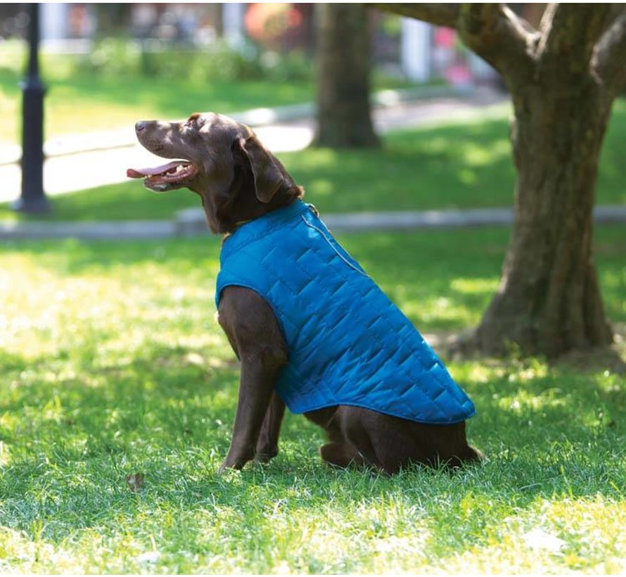 Dog Coat Jacket Loft Blue / Orange