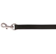 Doxtasy Dog Leash Plain Black Silver