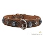 Hondenhalsband Bonaparte Cognac