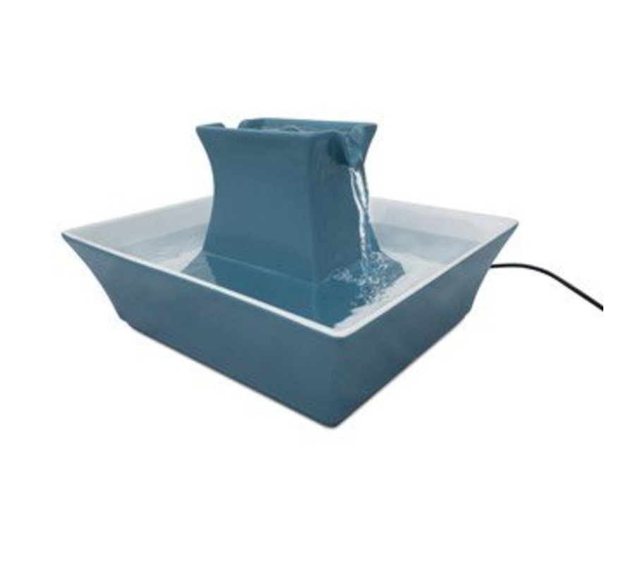 Drinkwell Pet fountain Pagoda Blue