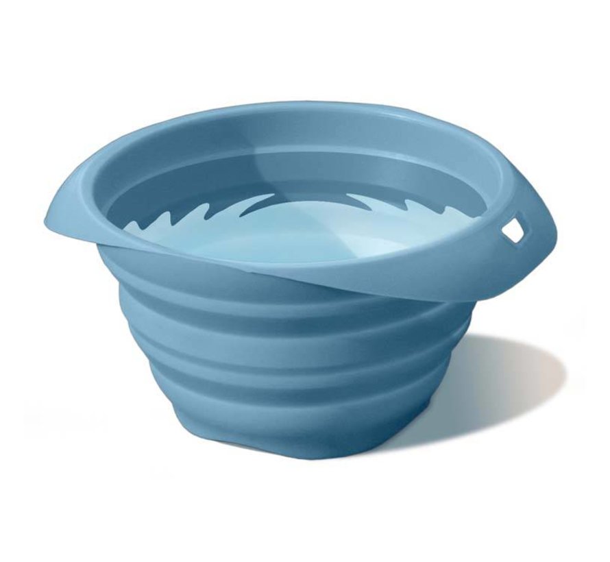 Collapsible Drinking Bowl Collaps-a-Bowl Blue