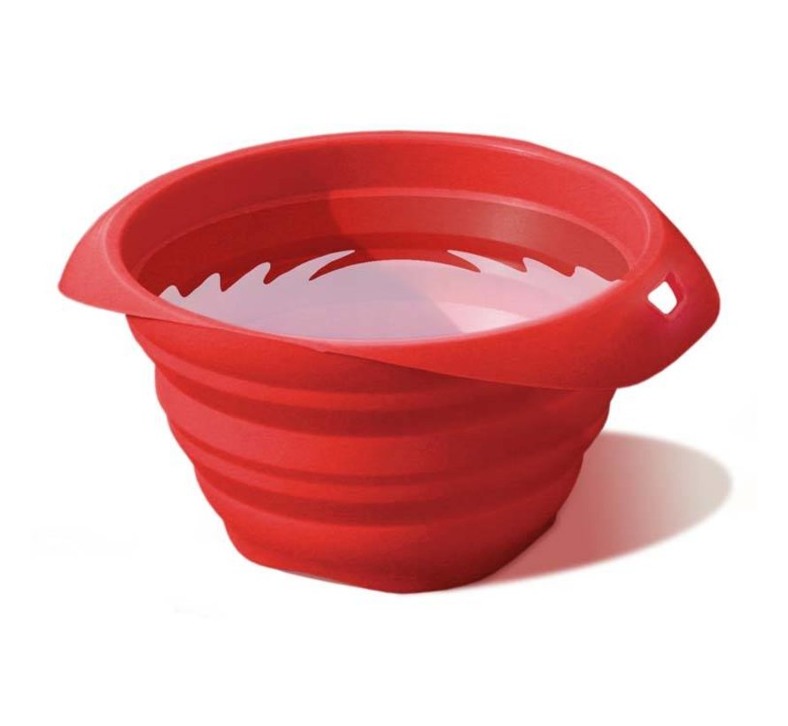 Collapsible Drinking Bowl Collaps-a-Bowl Red