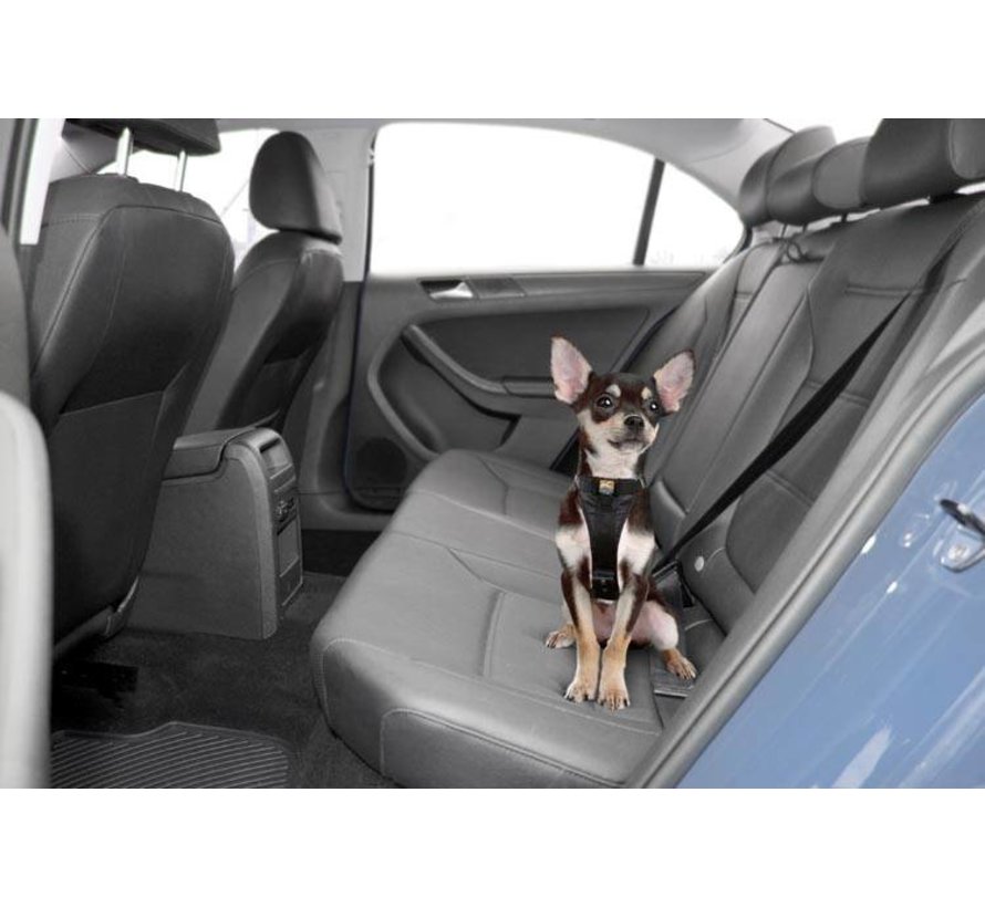 Reinforced Dog Harness for the car Black