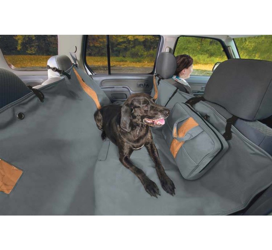 Dog blanket for the back seat Hammock Charcoal
