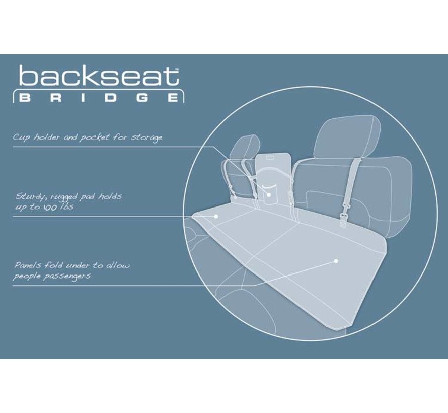Kurgo - Backseat Bridge - Plate-forme pour siège arrière