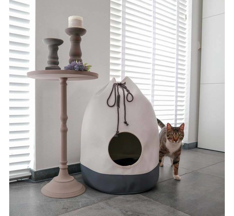 Cat Bed Casa Dark Grey