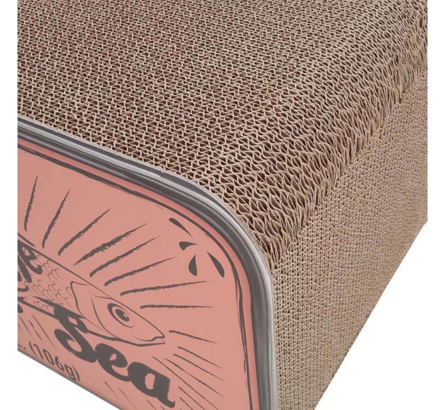 Cat Scratcher Sardine Pink